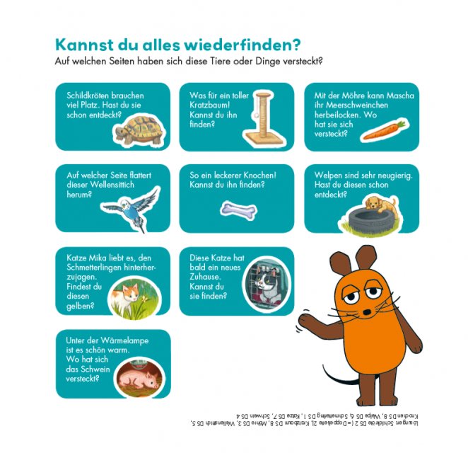 Frag doch mal die Maus Haustiere leseliebe.de
